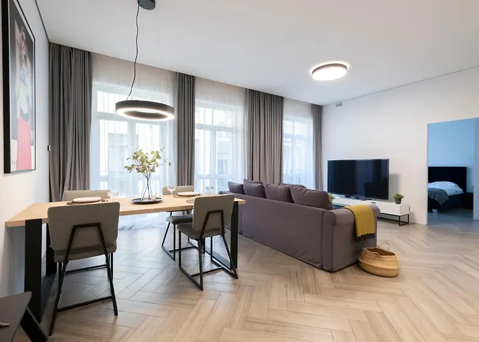 Lejlighed Cohost I Oldtown 60m2 W-garage Parking, Balcony & Self Check-in