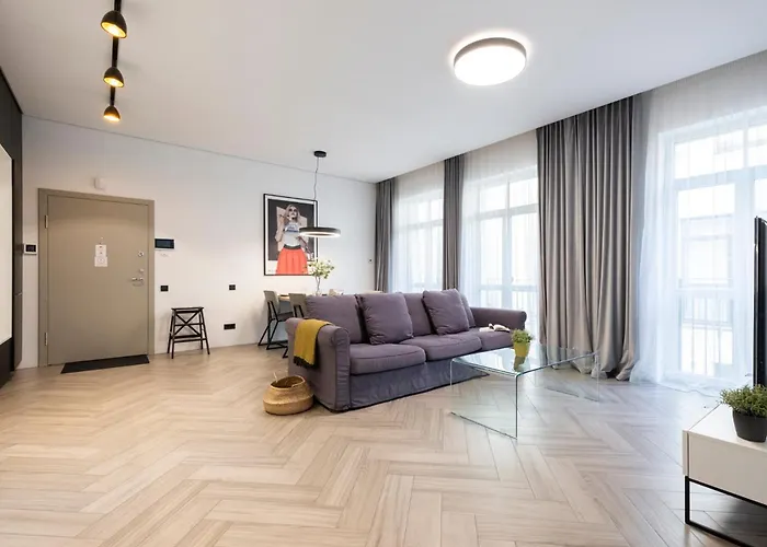 Cohost I Oldtown 60m2 W-garage Parking, Balcony & Self Check-in Daire *