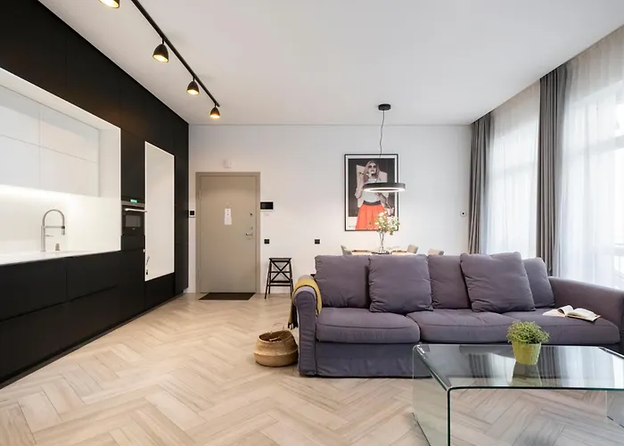 Apartamento Cohost I Oldtown 60m2 W-garage Parking, Balcony & Self Check-in